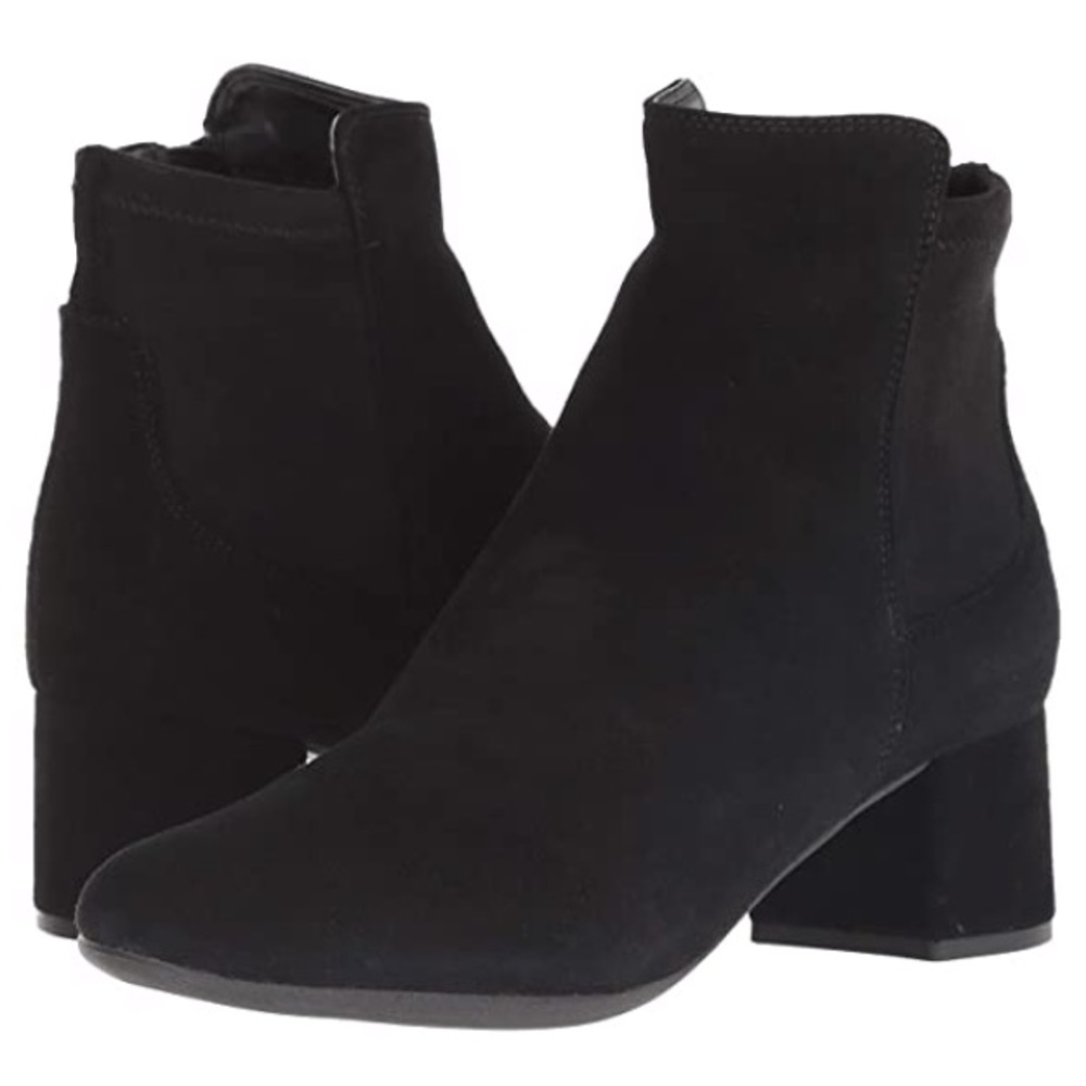 The FLEXX Block Party Leather Bootie Suede